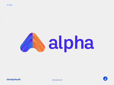 Alpha logo design - A Lettermark (Unused)