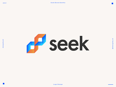 Seek Logo Design (gateway to blockchain) blockchain brand identity branding crypto defi graphicdesign icon identity logo logos logotype minimal modern typography visual identity