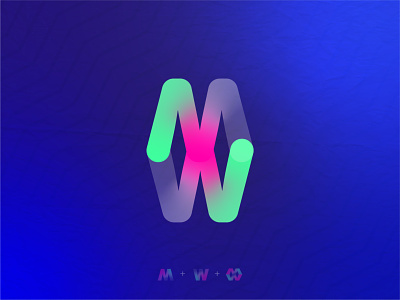 MW Logo brand identity branding business logo graphicdesign icon identity infinity logo logos m mark minimal monogram mw mw logo simple logo tech typography ui w
