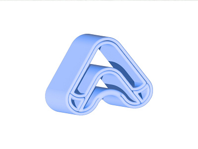 A Lettermark 3D Logo