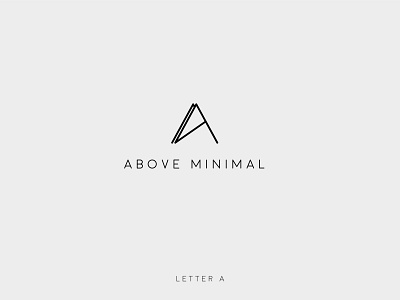 ALPHABET Minimalist logo collection #letterA 2d a adobe brand brandidentity branding design graphicdesign icon identity illustrator logo logos logotype minimal typography vector