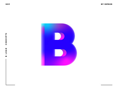 Letter B logo design concept 05