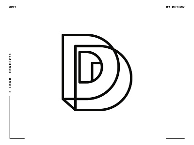 Letter D logo design concept 06