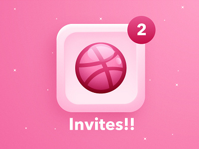 2x Dribbble Invites