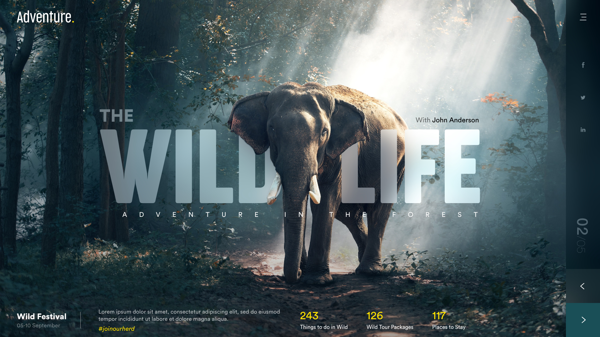 Dribbble wild_life.jpg by Abhishek Prakash