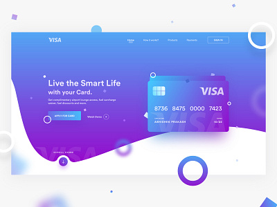 Smart Card - Preview by Abhishek Prakash on Dribbble