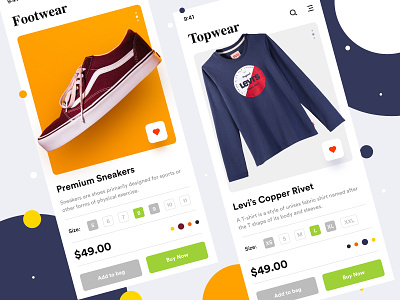 E-commerce Concept - 2 app buy color design dribbble ecommerce estore home page landing page mobile online purchase online shopping online store sell shoes shopping shopping bag ui ux web