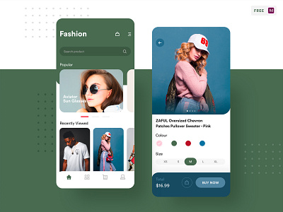 FREEBIE - Fashion Shopping App app buy now clean creative design ecommerce freebie ios ios app iphonex minimal mobile app online shirt shop shopping shopping cart ui uidesign ux