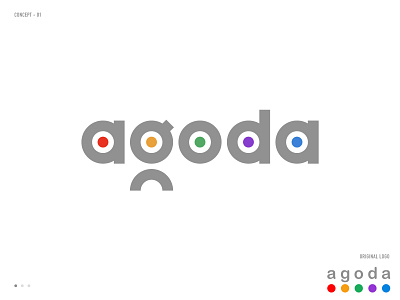 Agoda logo redesign concept 01