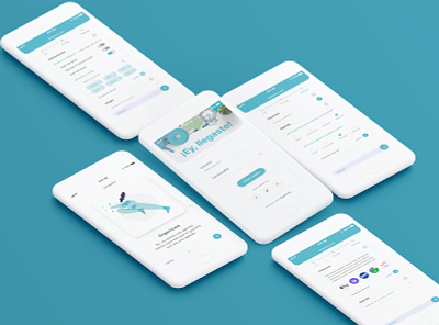 Pent | Daily life app app calendar design finances financial food home interacción interface menu organization planner shop to do list ui uidesign uiux uxui
