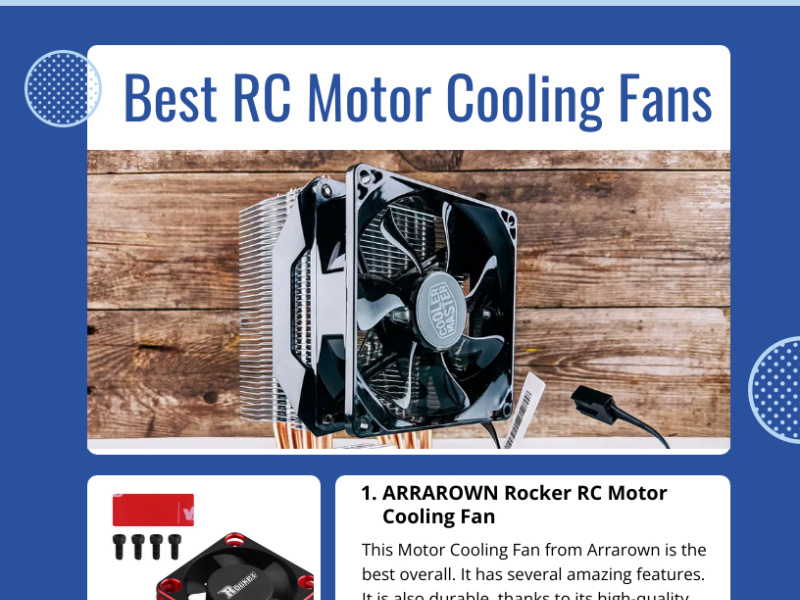 Best RC Motor Cooling Fans by Owl Ratings on Dribbble