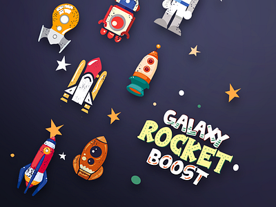 Ships for a Space themed Endless Arcade Hopper 2d android artwork character cute design fun game illustration ios vector