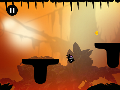 Level Design for Runner Jumper Platform 2d badland game illustration ios level stage