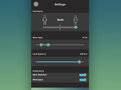 Daily Ui #006 Settings challenge daily design ui