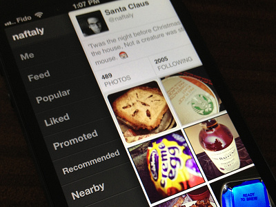 Gramory 2.0 for iPhone - Profile gramory instagram ios iphone profile