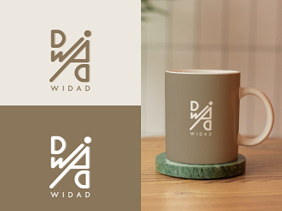 Widad design graphic design logo logoname typography