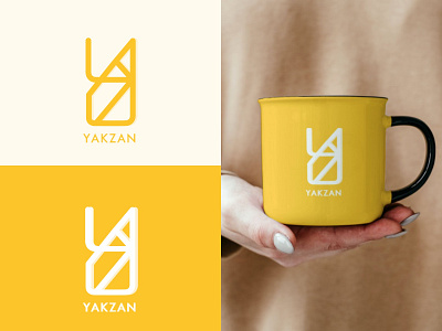 Logo Name Yakzan branding design graphic design logo logoname typography