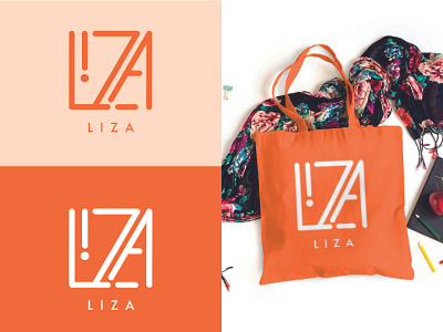 Logo Type Liza branding design graphic design logo logoname logos typography