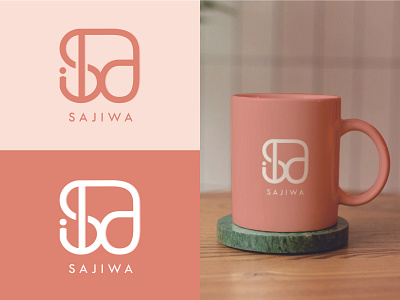 Logo type sajiwa branding graphic design logo logoname logos logotrend logotype personalbranding typography