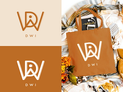 Logo Type Dwi branding design graphic design logo logoname logos typography