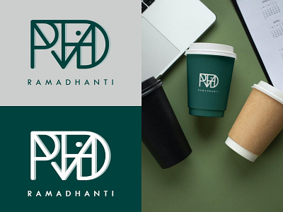 Logo Type Ramadhanti branding design graphic design logo logoname logos typography