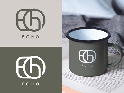 Logo Type Egho branding design graphic design logo logoname typography