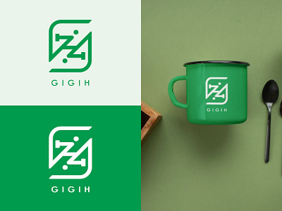 Logo Type Gigih branding design graphic design logo logoname logos typography
