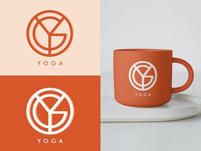 Logo Type Yoga branding design graphic design logo logoname logos