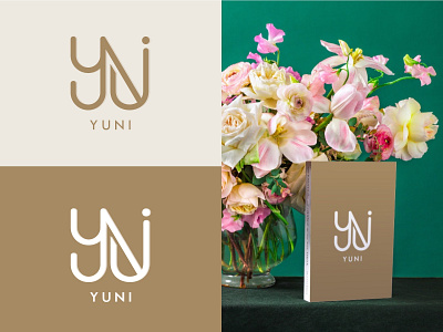 Logo Type Yuni branding design graphic design logo logoname logos