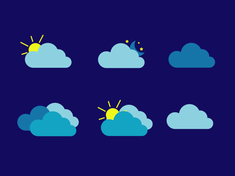 Everyday Weather animation graphic design illustration motion graphics