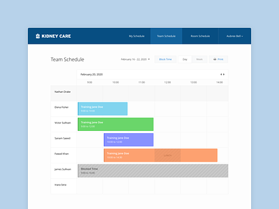 Scheduling Calendar Tool schedule schedule app ui uidesign uiux ux web