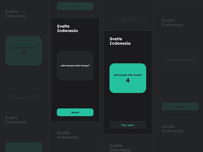 Question and answer by svelte indonesia app design typography ui ux