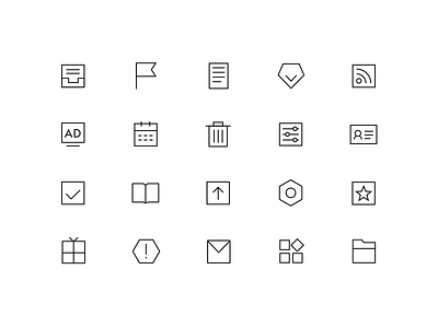 2019.06 Icon Set