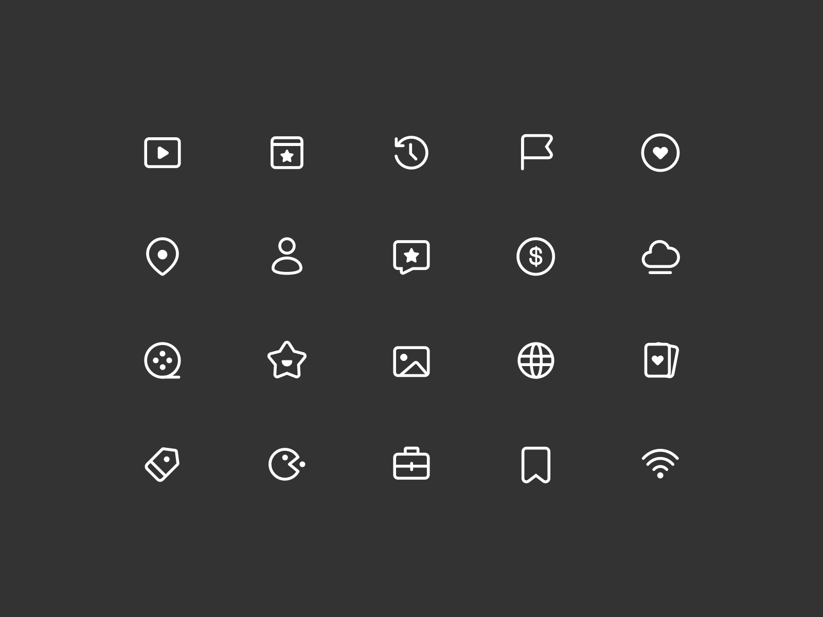 2019.08 Icon Set by Zhishi_X on Dribbble