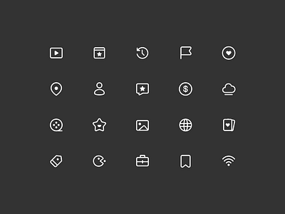 2019.08 Icon Set