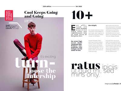 Magazine Design Layout