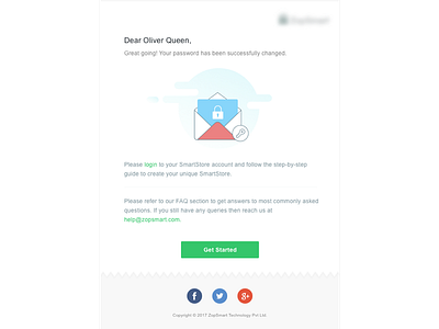 Emailer change password email emailer password reset
