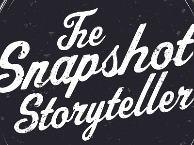 Snapshot Storyteller Logo Concept