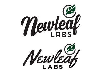 New Leaf Labs brand identity logo
