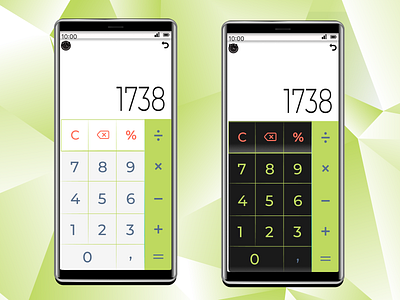 Calculator dailyui004 calculator design ui