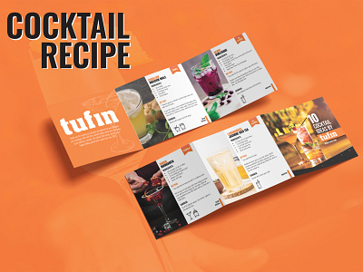 Cocktail and Drink Menus graphic design