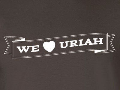We Love Uriah Complete logo t shirt tee shirt