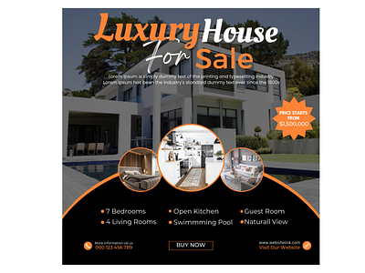 Real Estate flyer/ Flyer design/ Flyer Template/ Flyer designer