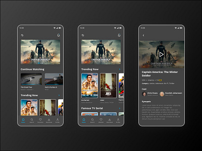 Movie App UI Design