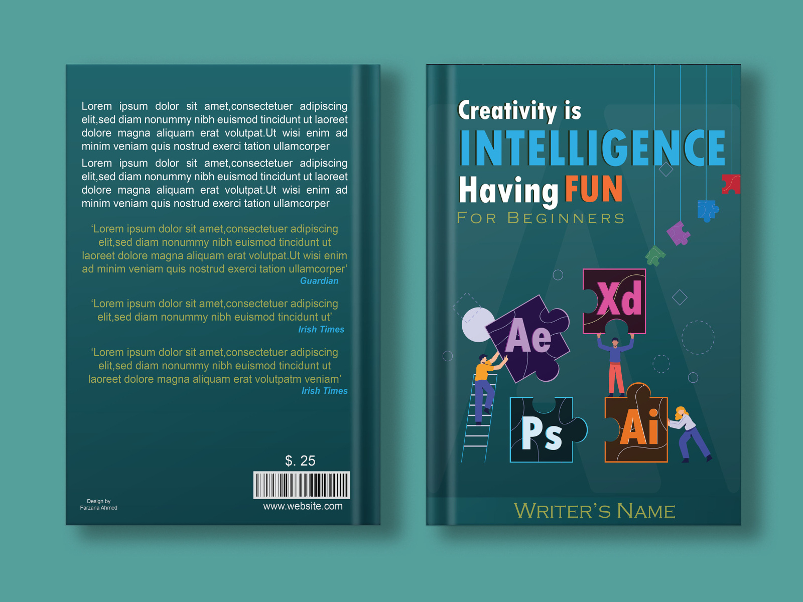 creative-book-cover-design-by-farzana-ahmed-on-dribbble