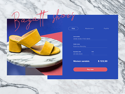 Payment app app app ui application branding clean design flat mastercard minimal paypal shoes shop shopping app type ui ux ux design visa web website