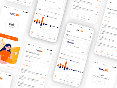 Banking app app application bank clean design money sketch ui ux ux design web