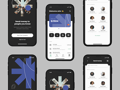 Banking for mobile app app bank banking banking app design figma finance finance app graphic design illustration logo ui