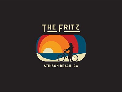 Fritz Bikes — Stinson Beach, CA branding graphic design illustration logo