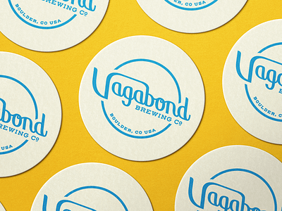 Vagabond Brewing Co. branding graphic design logo